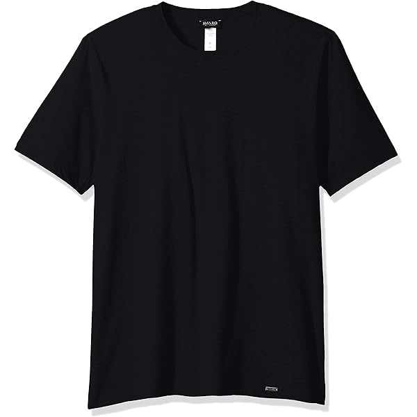 Hanro Men's Living Short Sleeve Crew Neck Shirt, Portabella Beige